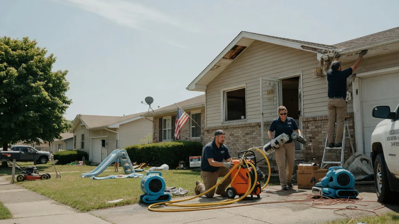 Water Damage Restoration in Union Mills, IN near me
